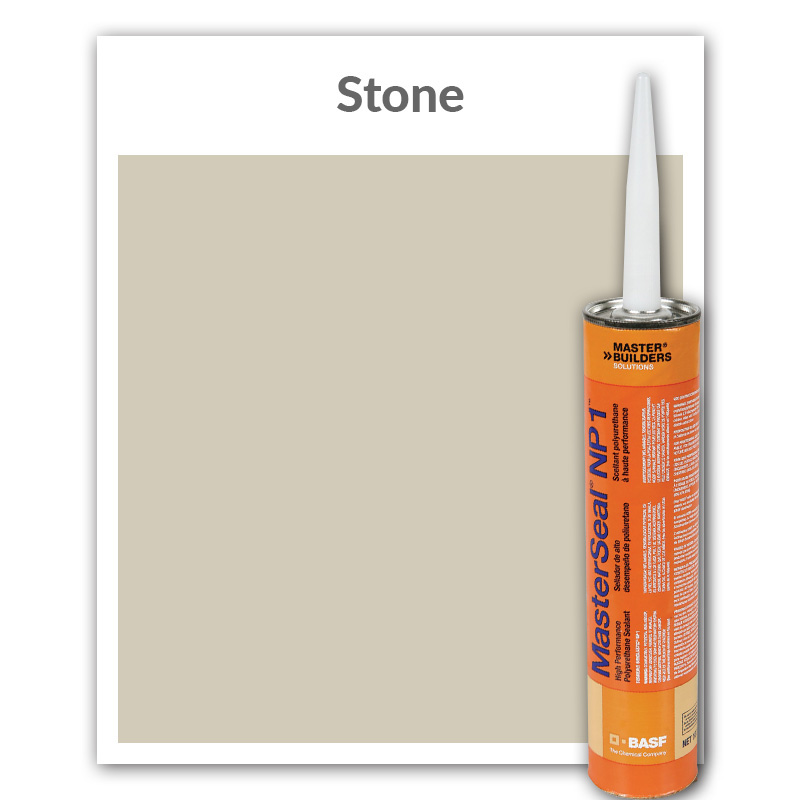 MasterSeal® NP1 Polyurethane Caulk Sealant 10.1-oz., Stone