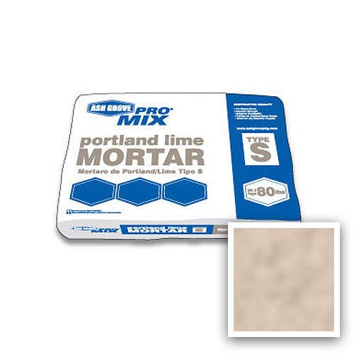 Ash Grove Pro Mix® Mortar Portland/Lime Type S 80-lb., Putty