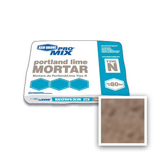 Ash Grove Pro Mix® Mortar Portland/Lime Type N 80-lb., Spice