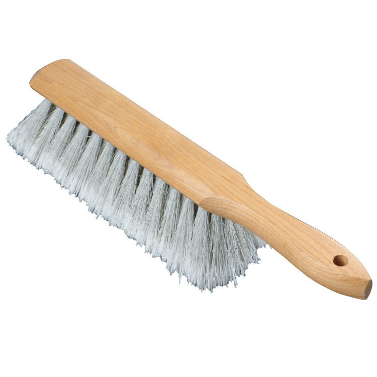 Kraft Tool Bricklayer Gray Flagg Bristle Brush, Wood Handle 
