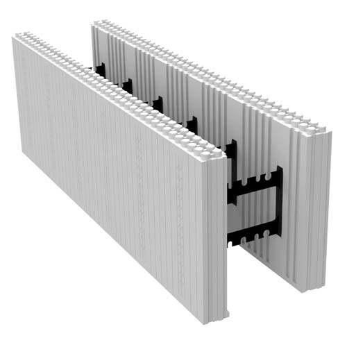 Logix® Pro 8" Standard Block Insulated Concrete Form Unit