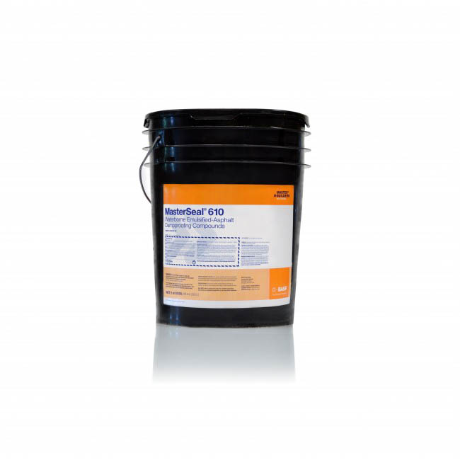 MasterSeal® 610 Fiber Free Asphalt Emulsion, 5-gal.