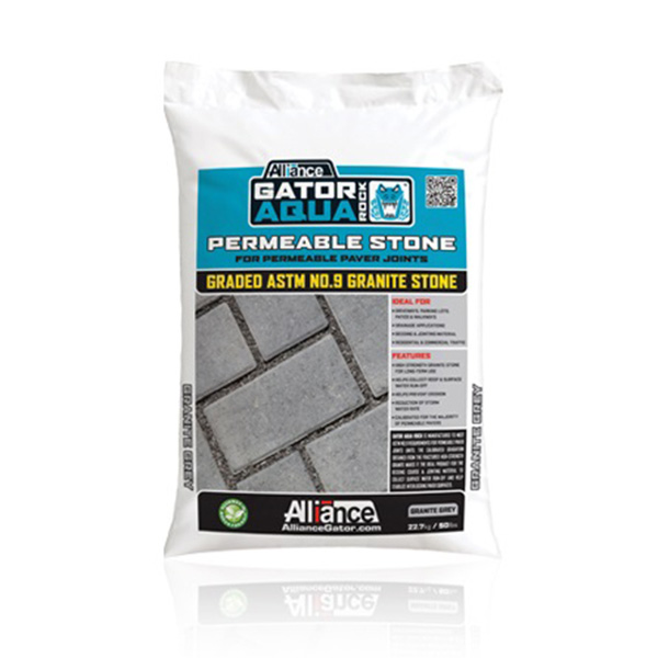 Alliance Gator Aqua Rock Permeable Stone, 50-lb. Granite Grey
