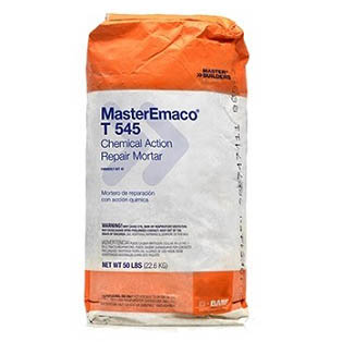 MasterEmaco® T 545 Chemical Action Repair Mortar, 50-lb.