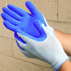 Wonder Gloves® WGX Rubber Palm Coated Knit Work Glove