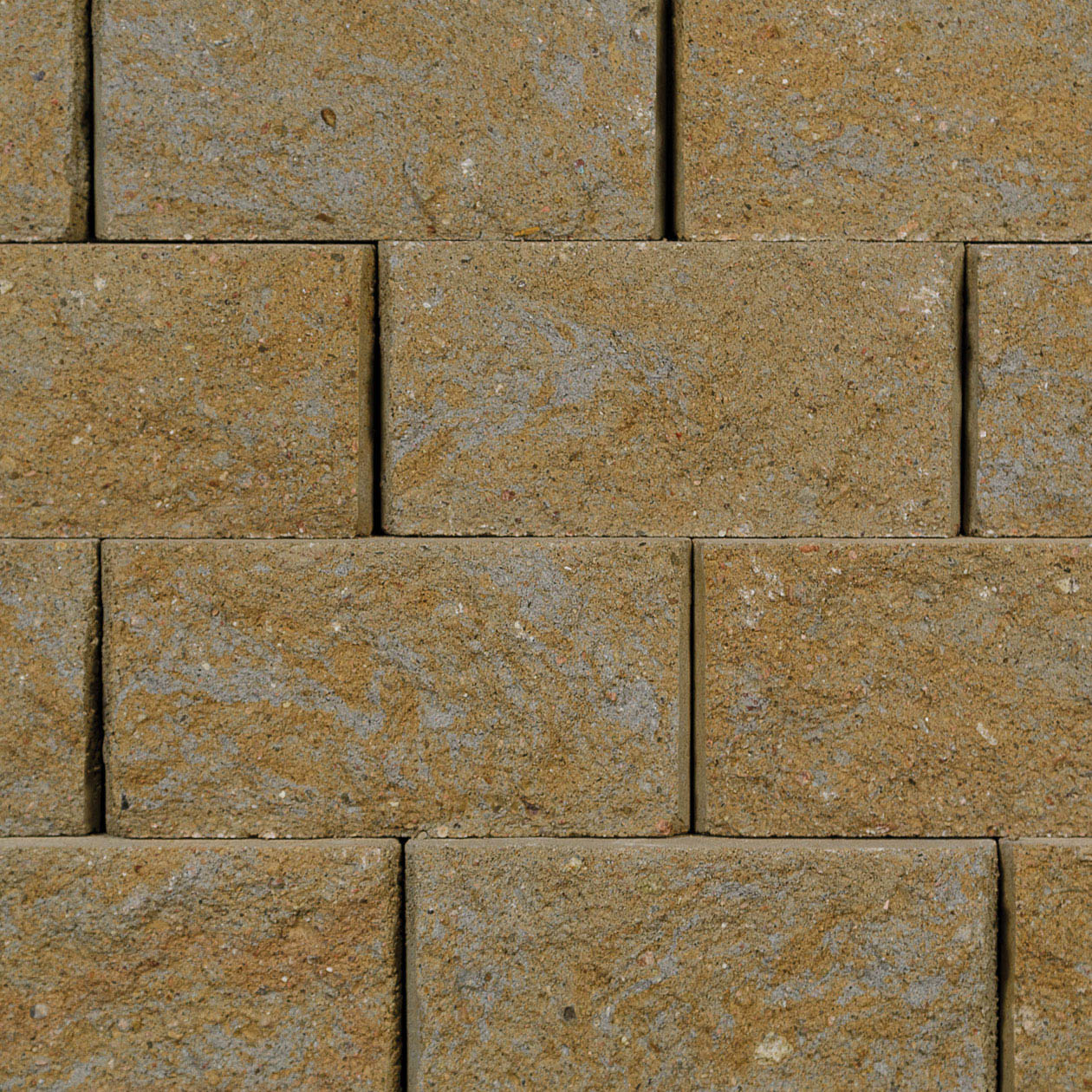 Anchor® Highland Stone® Retaining Wall System Pair, 3"x(6"&12"), Limestone